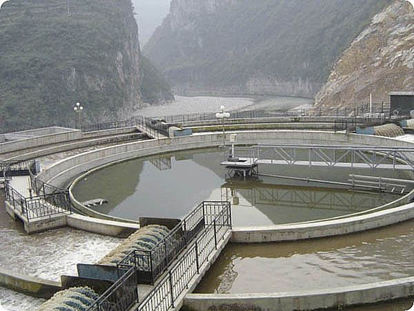 大型號高效淺層氣浮機(jī)